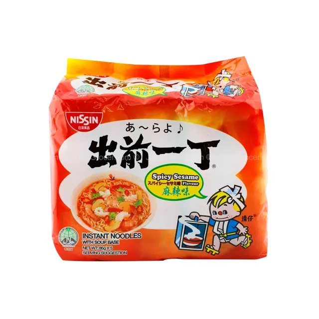 Nissin Instant Ndl Spicy Sesame 5×82g