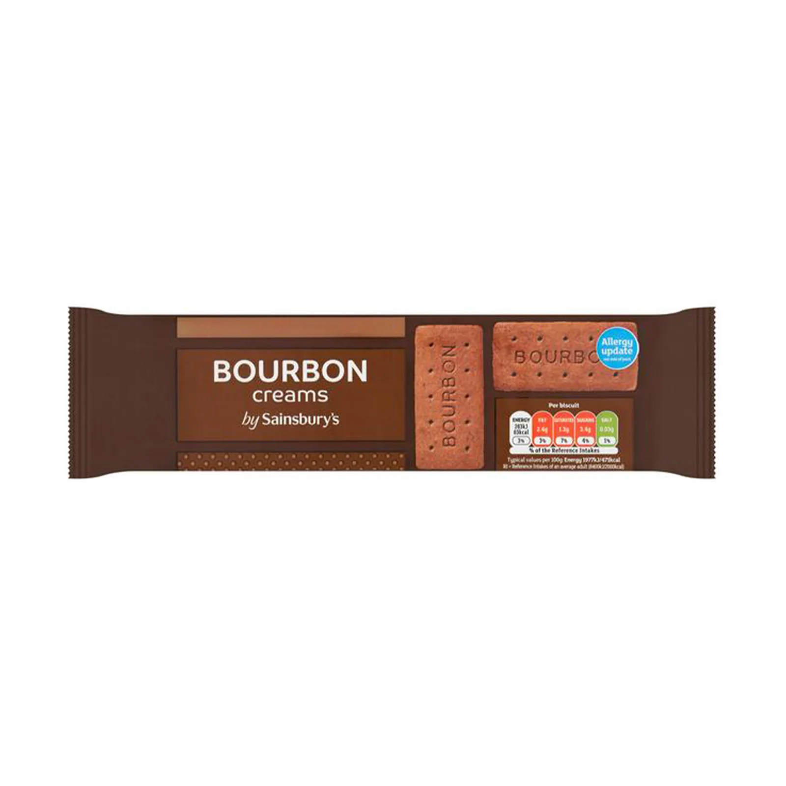 Sainsbury Bourbon Cream Biscuits 200g