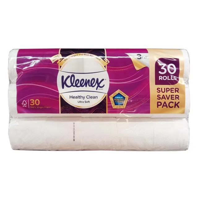 Kleenex Bath Tissue Regular 3Ply, 30 rolls