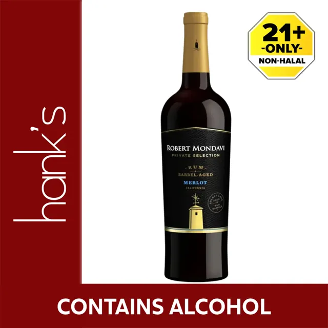 Robert Mondavi Private Selection Rum Barrel Aged Merlot 750ml