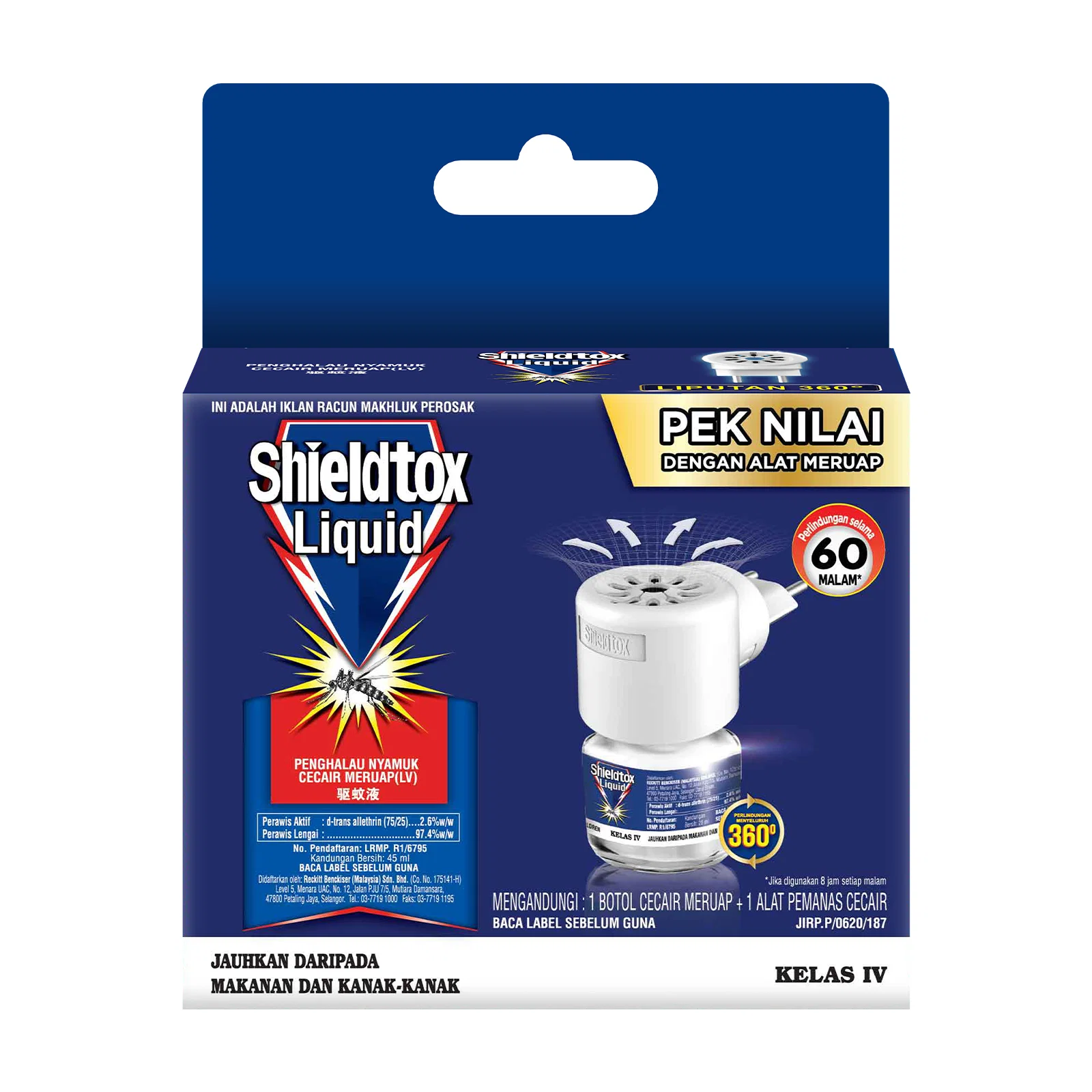 Shieldtox Led Gadget 60 Nights Starter 1unit