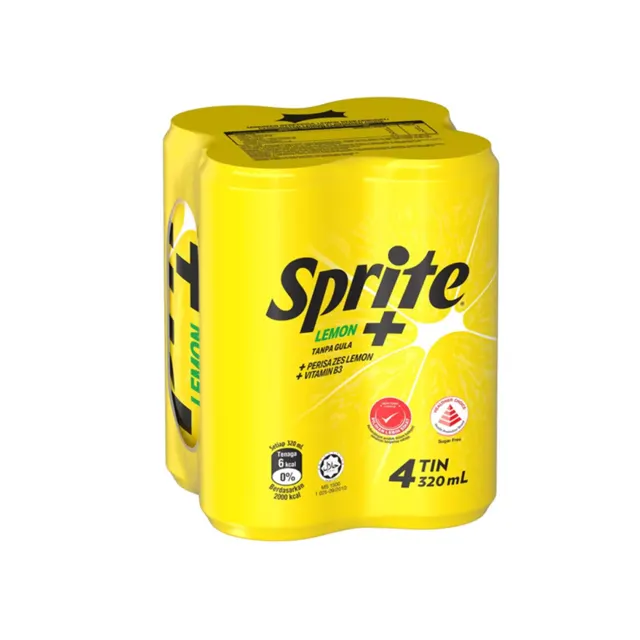 Sprite Lemon Plus Zero Sugar 320ml 4S