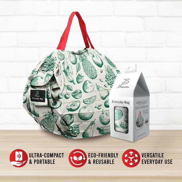 Js Premium Everyday Bag Emerald Green
