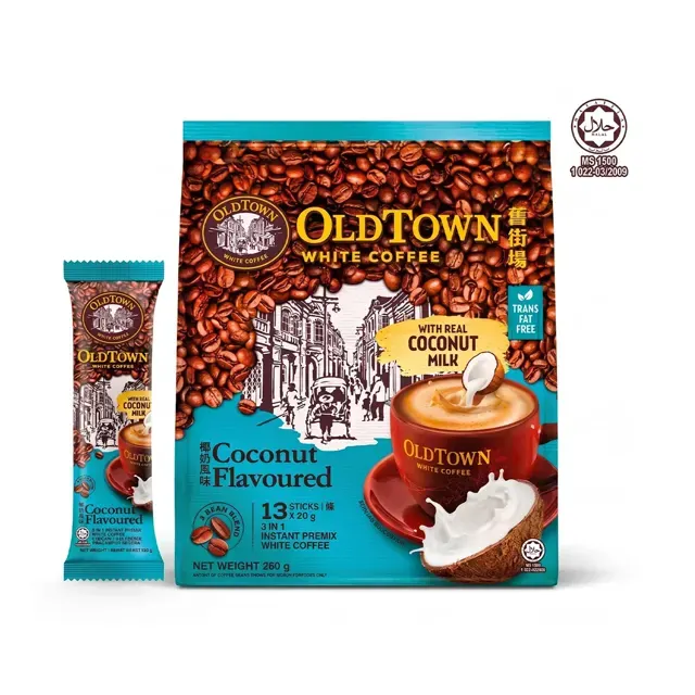 Oldtown Wc 3in1 Coconut 13×20g