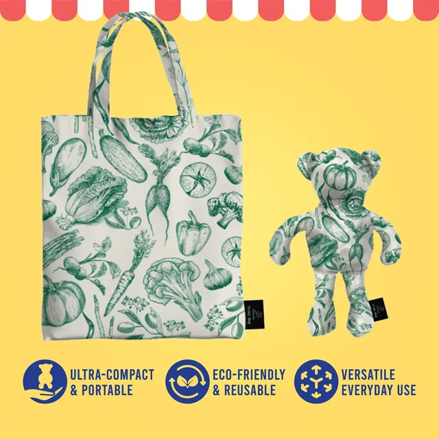 Js Premium Teddy Bag Emerald