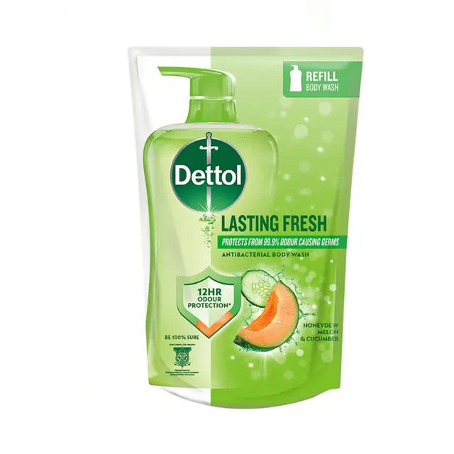 Dettol Shower Gel Hydra Cool Pouch 800g