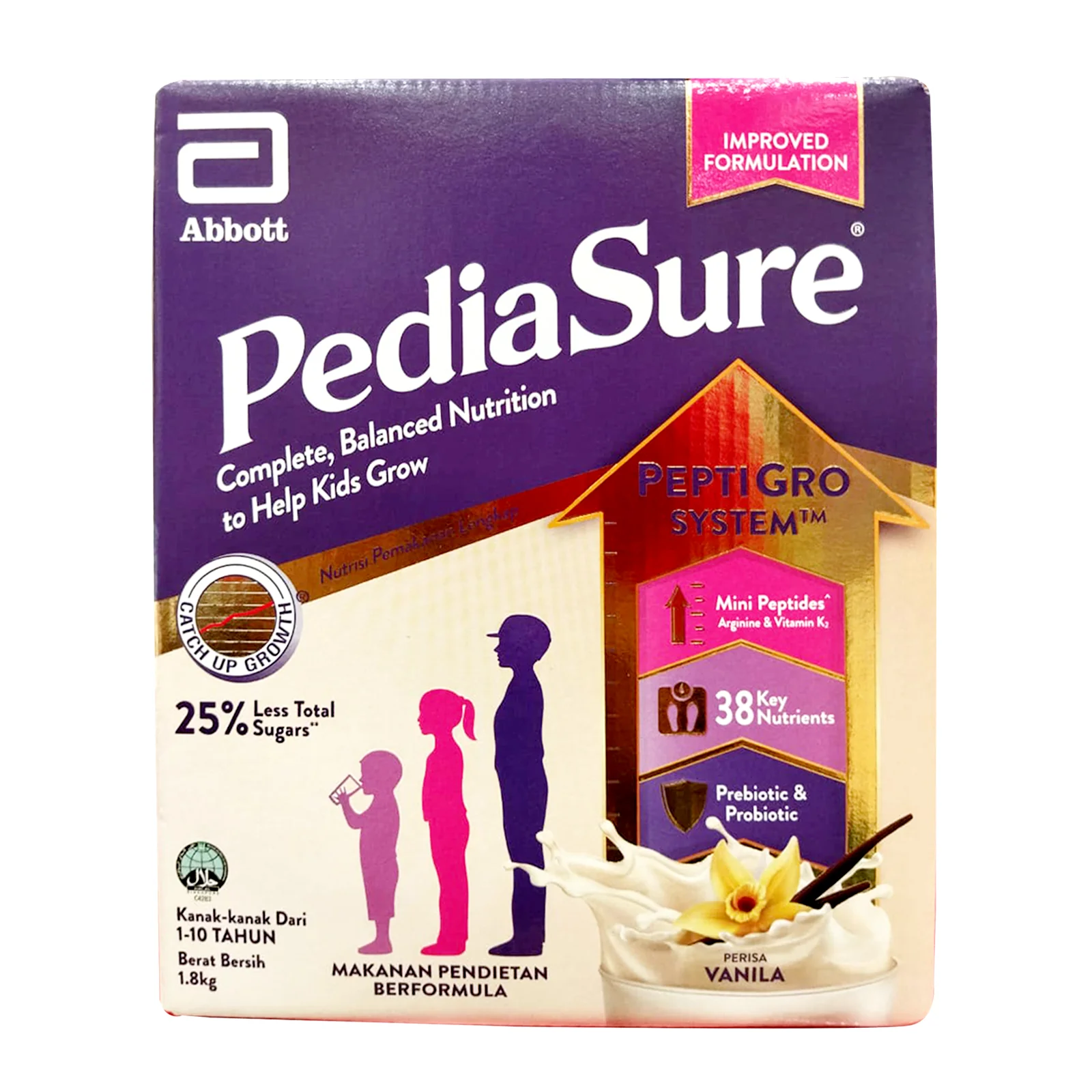 PediaSure Vanilla Milk Powder 850g