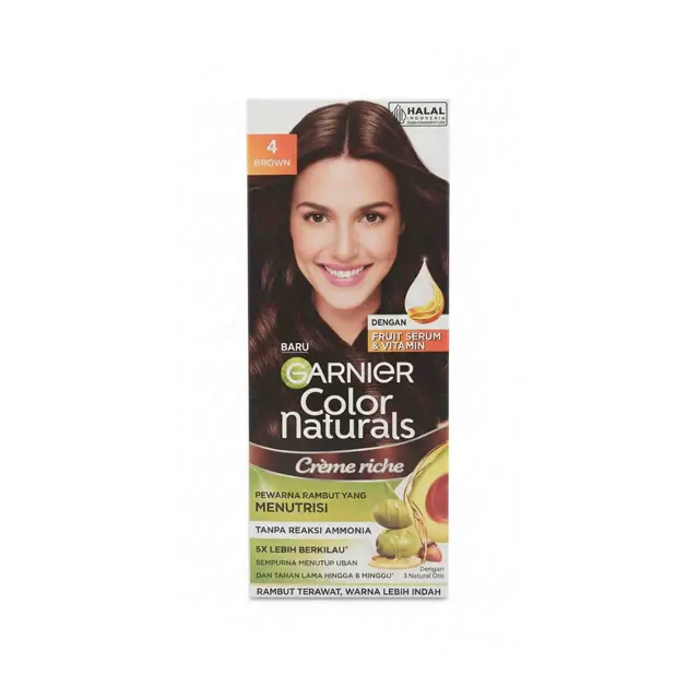 Garnier Colour Natural Brown Hair Color 1pack
