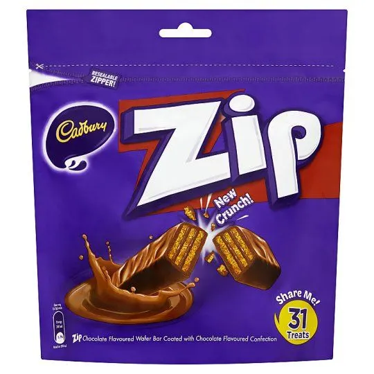 Cadbury Zip Sharebag 160g