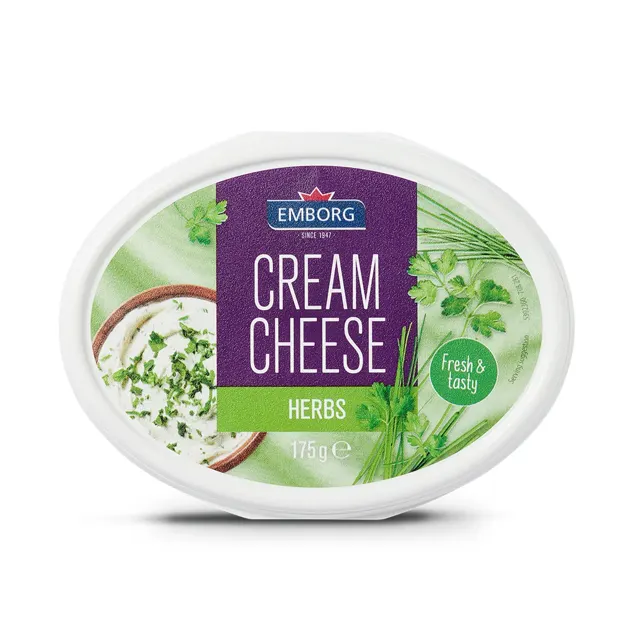 Emborg Cream Cheese With Herbs 175g