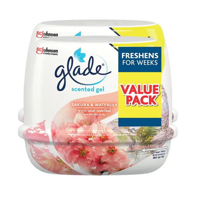 Glade Scented Gel (Assorted) 2 x 180g