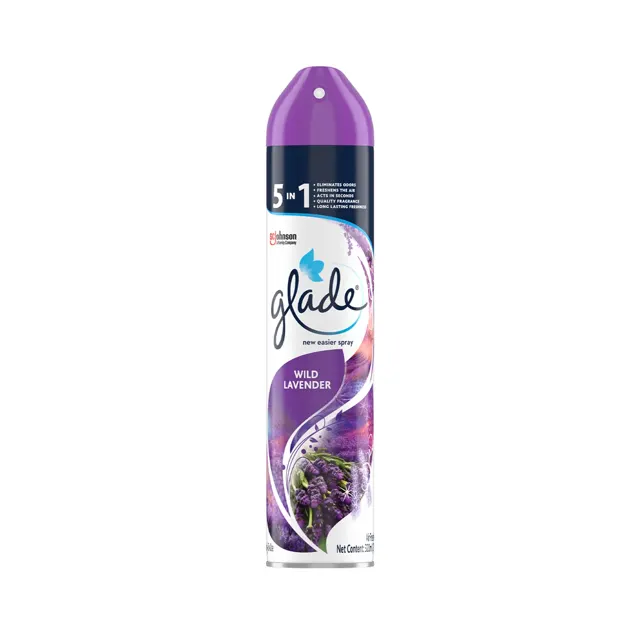 Glade Air Refresher Spray In Wild Lavender Scent 320ml