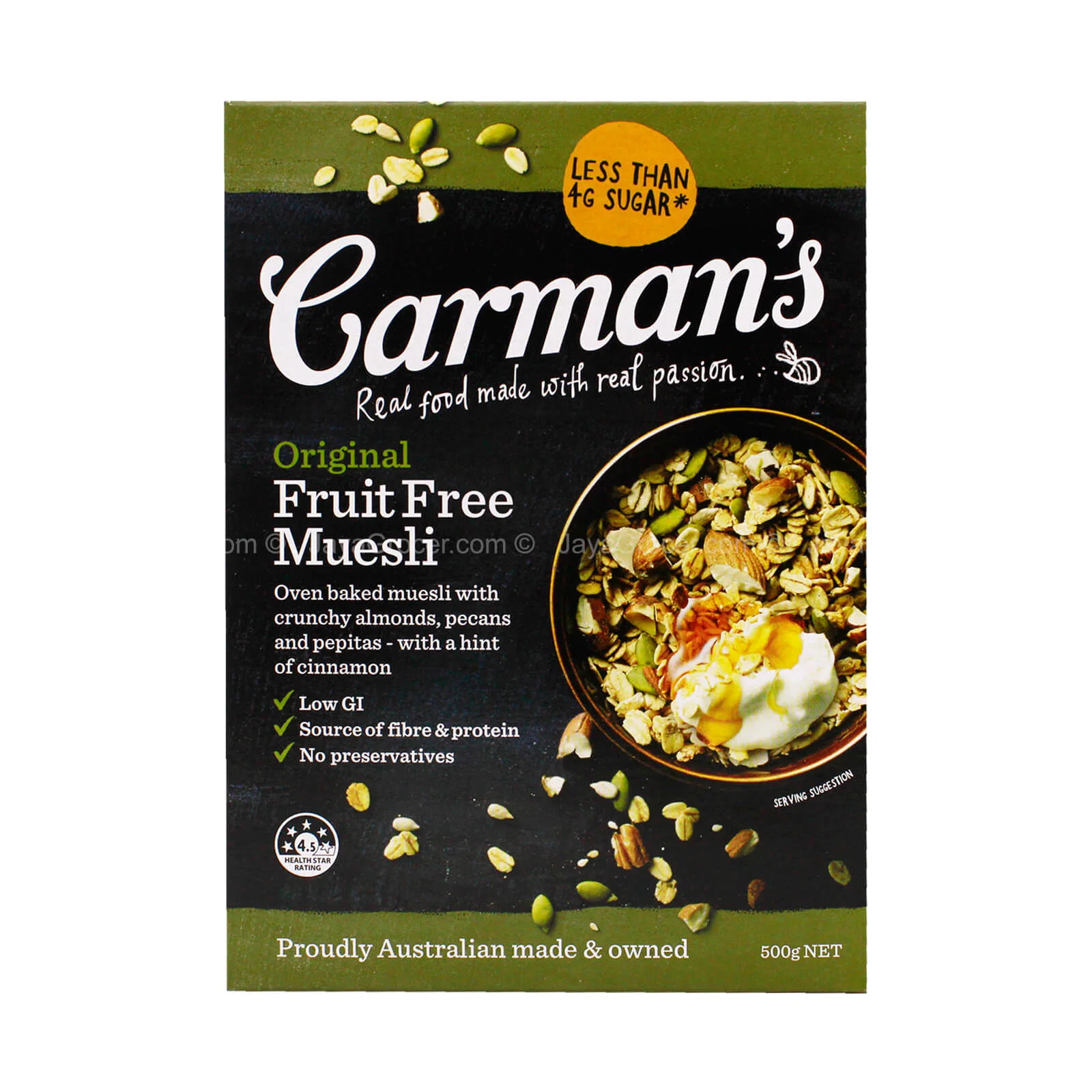 Carmans Classic Fruit Muesli 500g
