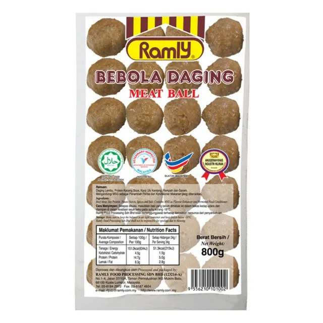 Ramly Minced Beef 800g