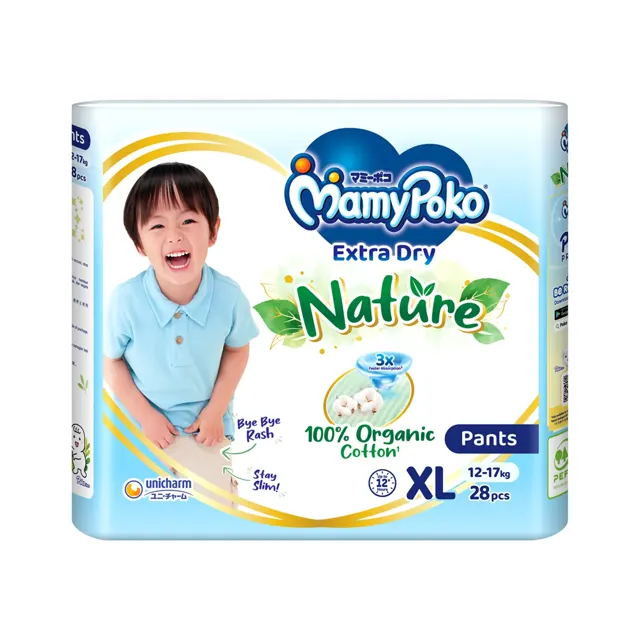 Mamypoko Extra Dry Nature Pants Xl 28pcs/pack