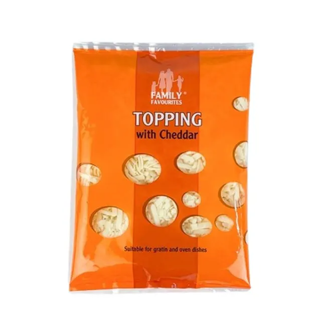 Family Favourites Topping with Cheddar 150g