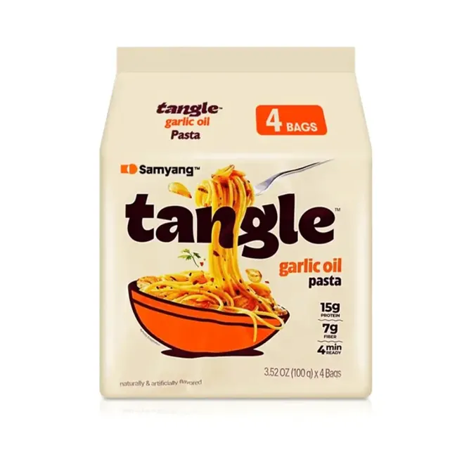 Samyang Tangle Garlic Oil Pasta 4×100g