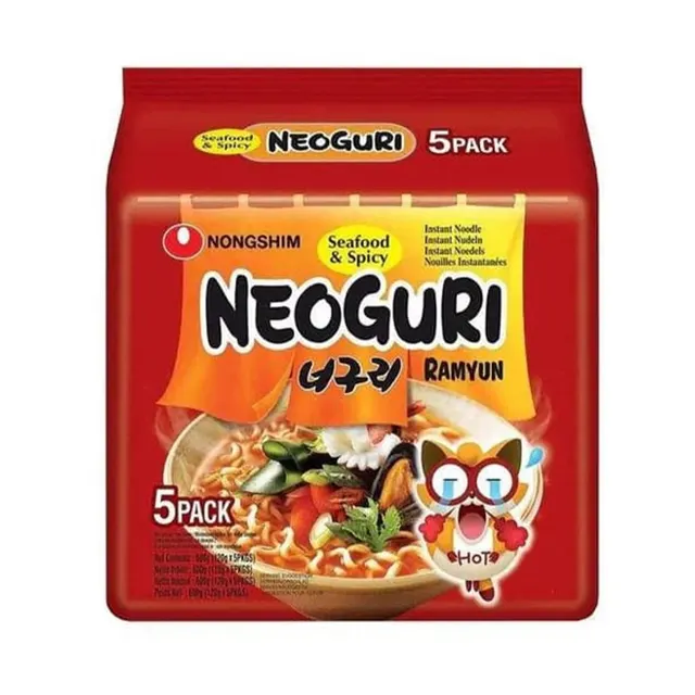 Nong Shim Neoguri Hot 5×120g