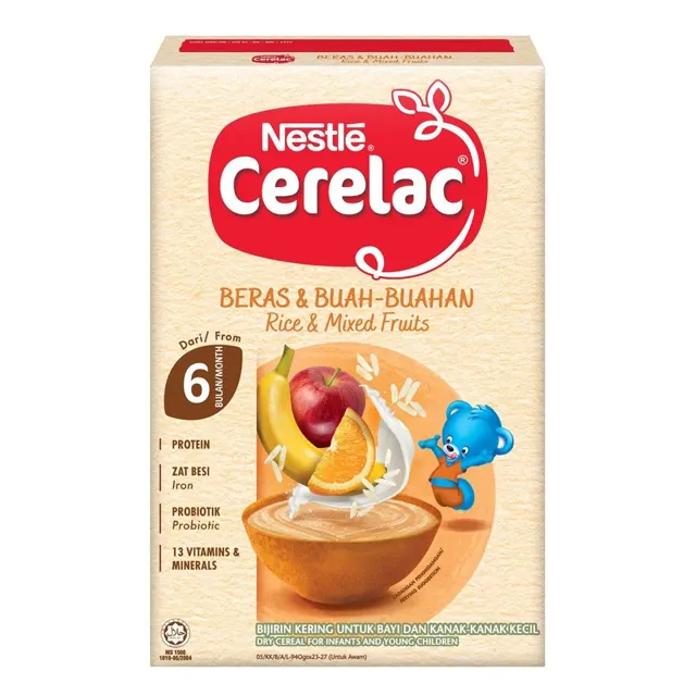 Nestle Cerelac Rice and Mixed Vegetables 250g