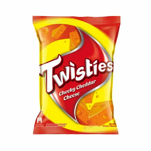 Twisties Cheeky Cheddar Cheese Corn Snack 140g