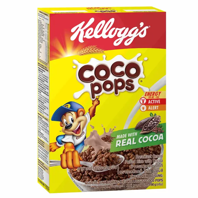 Kelloggs Cocoa Pop Cereal 190g