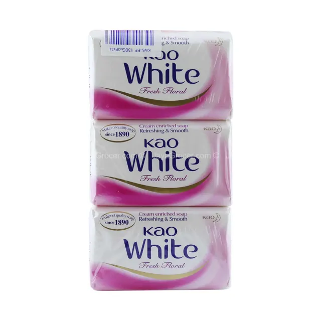 Kao White Elegant Soap 130g x 3