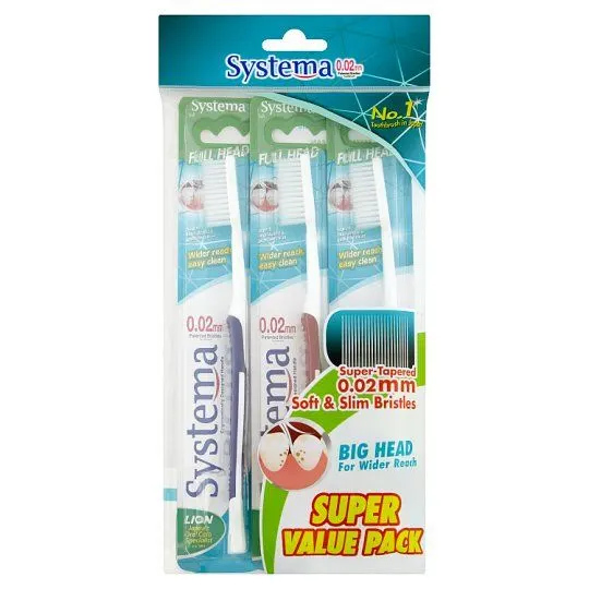 Systema Full Head Toothbrush 1unit
