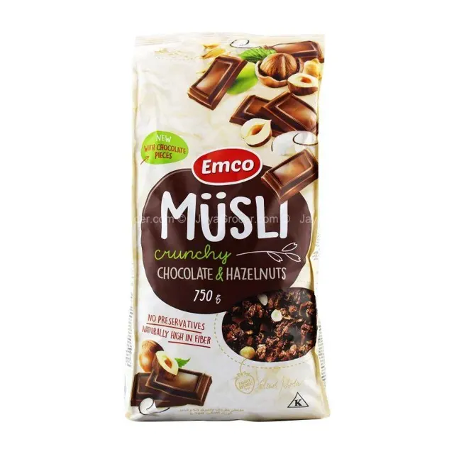 Emco Crunchy Fruit Pieces Musli 375g