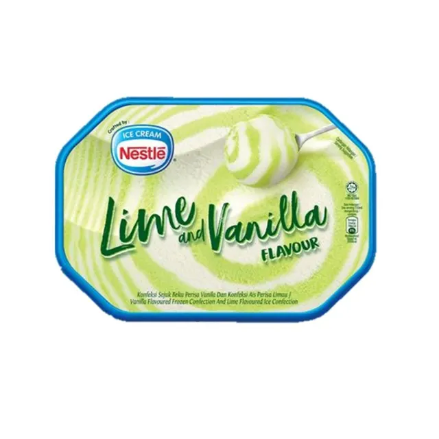Nestle Ice-Cream Neopolitan, Vanilla, chocolate, matkool Vanilla Choc, lime & Vanilla 1.5L