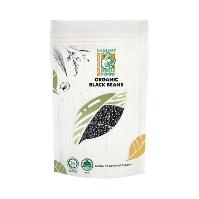 Radiant Whole Food Organic Soya Beans 500g