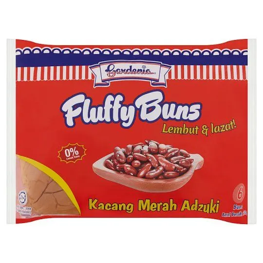 Gardenia Fluffy Bun Adzuki Red Bean 280g
