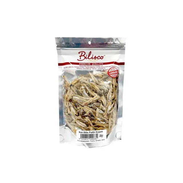 Bilisco Ikan Bilis Putih Kopek 200g