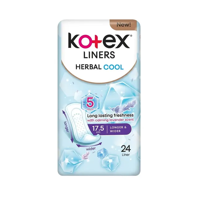 Kotex Liner Herbal Cool Regular 26sheets