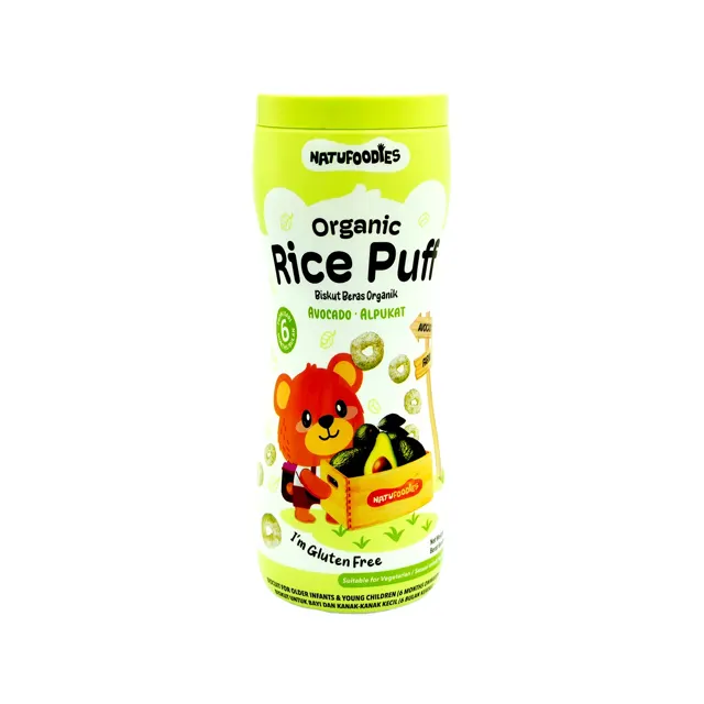 Natufoodies Organic Rice Puff (We Bare Bear Edition) 42g