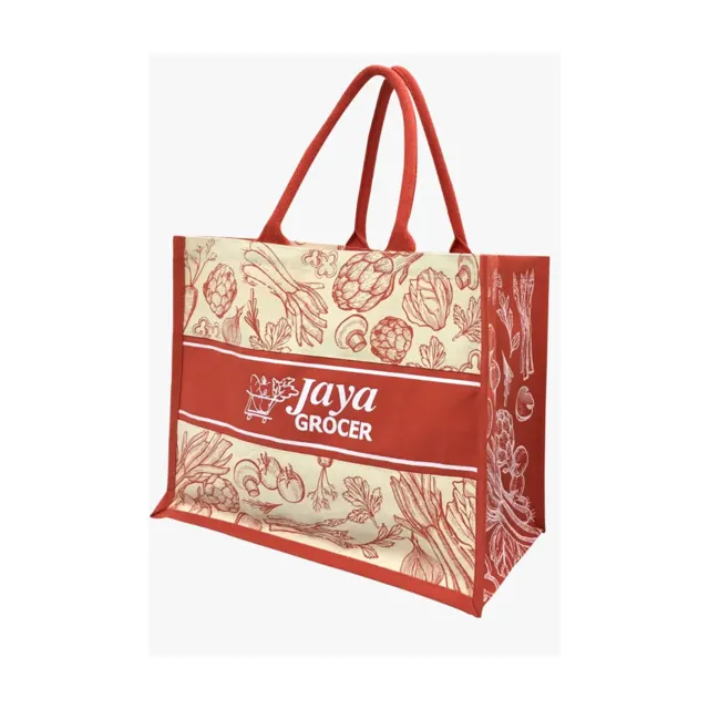 Jaya Grocer Bingka Canvas Bag 1unit