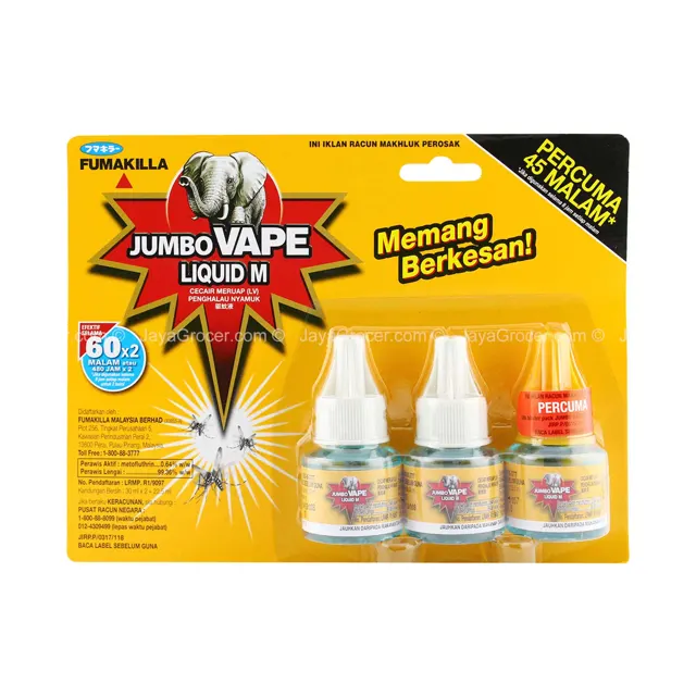 Fumakilla Jumbo Liquid Rose 45 Nights 15ml