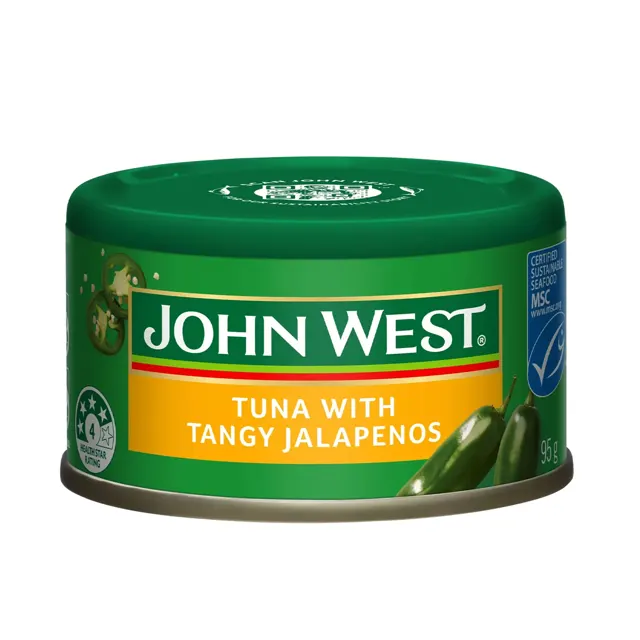 Jw Fiery Tuna+tangy Jalapenos 95g