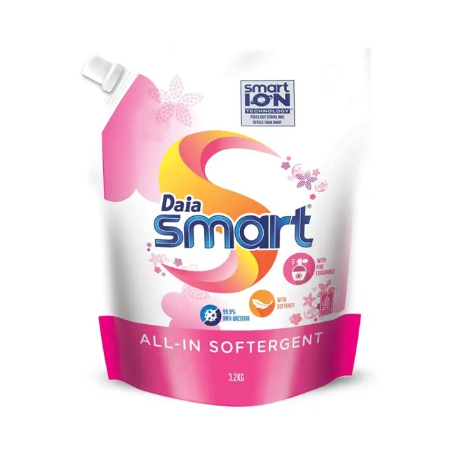 Daia Smart Liquid Detergent Refill 3.2kg Assorted