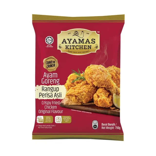 Ayamas Kitchen Breaded Chicken Drummet Original 750g