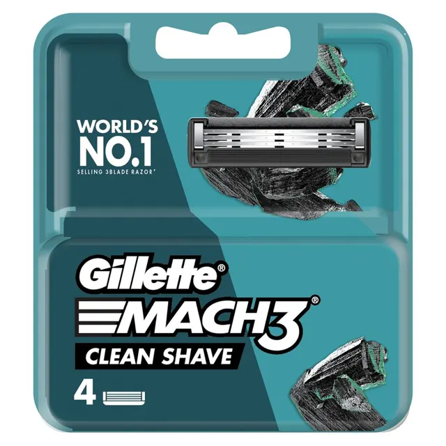 Gillette Mach 3 Clean Shave Cartridges 2pcs/pack