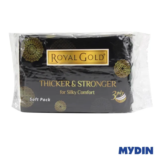 Royal Gold Bottom Pull Softpack Tissue 3ply 500sheets/pack