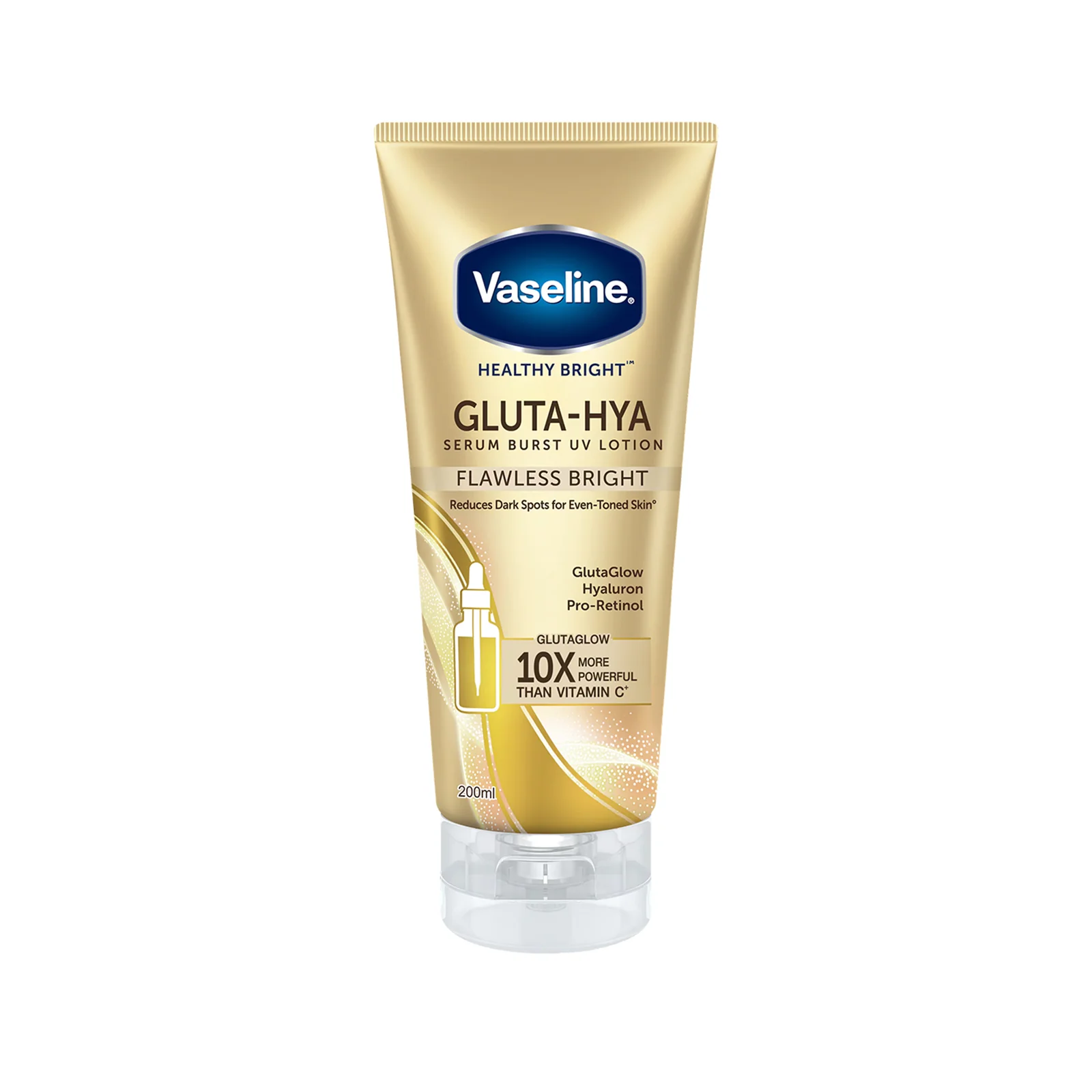 Vaseline Healthy Bright Glu Serum Burst Uv Lotion 330ml