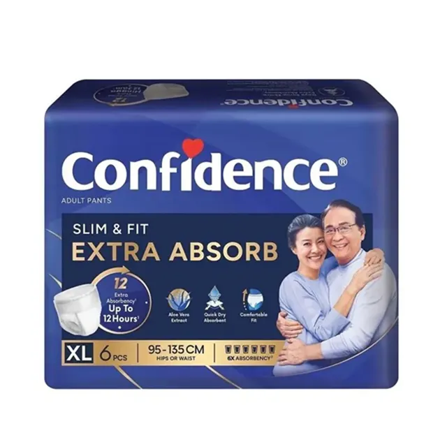 Confidence Absorb Pants Adult Diapers Large 8sheets