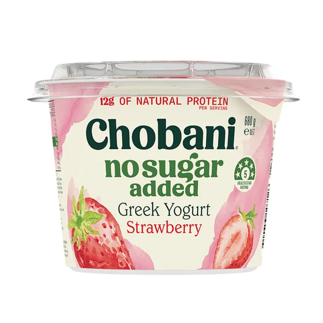 Chobani No Added Sugar Greek Yogurt Vanilla Bean 150g