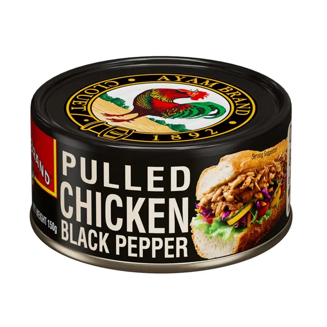 Ayam Brand Fried Mackerel in Black Beans 150g