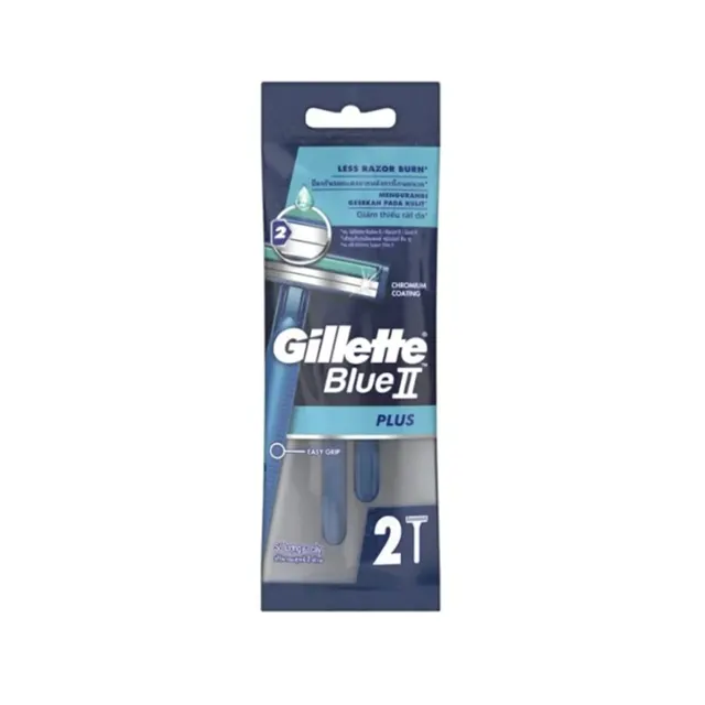 Gillette Blue Ii Plus Ultra Sen 2pcs/pack