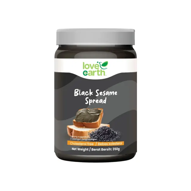 Love Earth Organic Black Sesame Seeds 200g