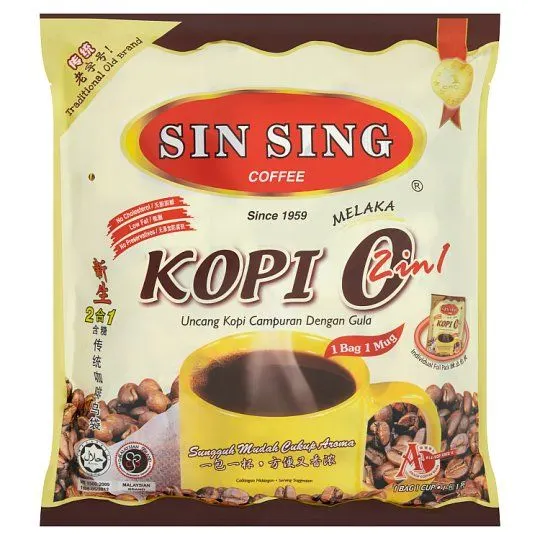 Sin Sing 2-in-1 Coffee O Bags 17g x 20