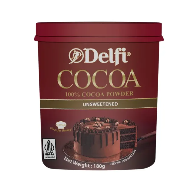 Delfi Cocoa Unsweetened Natural Cocoa Powder
