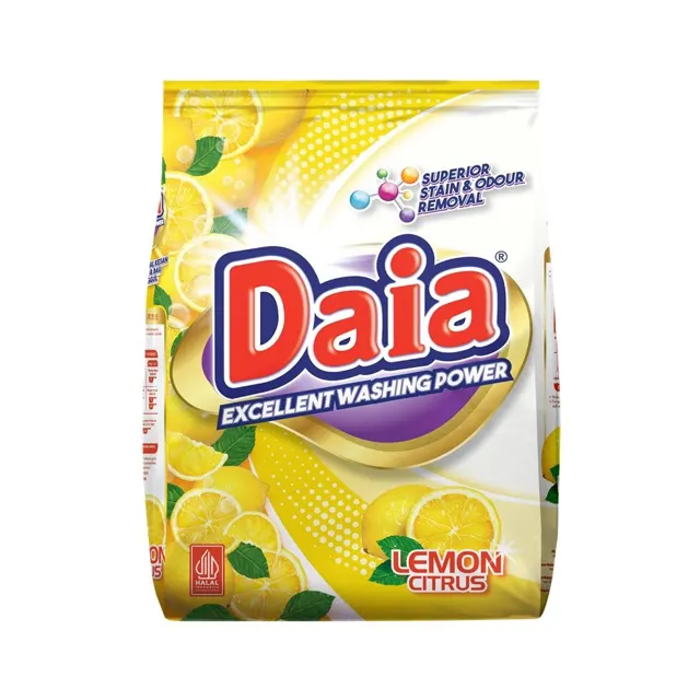 Daia Lemon Powder Detergent (Pouch) 2.3kg